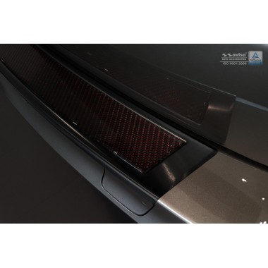 Накладка на задний бампер (карбон) BMW X5 F15 (2013-) бренд – Avisa главное фото